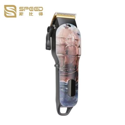 China SHC-5617 Cortador de cabelo profissional Bateria de lítio 2000mAh 3CR13 lâmina de aço inoxidável à venda