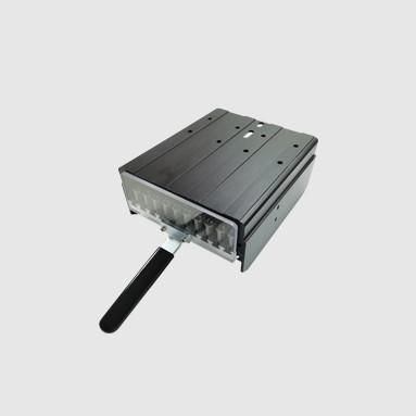 중국 100 Drill Bites Holder Sliver Aluminum Tool Cassette with Shell PCB Machine Part for PCB CNC Schmoll Machines 판매용
