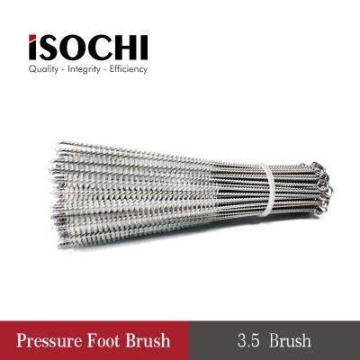 China 3.5mm Pipe Tube Brush , Nylon Wire Brush For PCB Spindle Collet Cleaning for sale