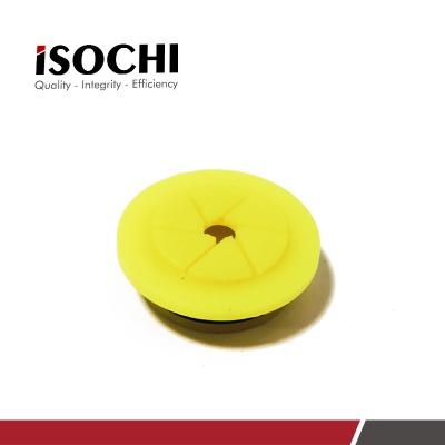 China Small Hole Pressure Foot Insert Yellow Plastic For Takisawa Drilling Machine for sale