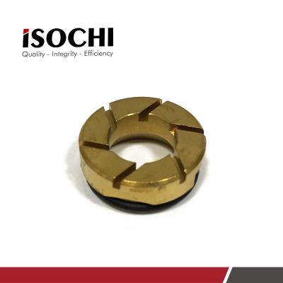 China Golden Steel Pressure Foot Disk Insert , PCB Machine Parts For Pressure Foot for sale