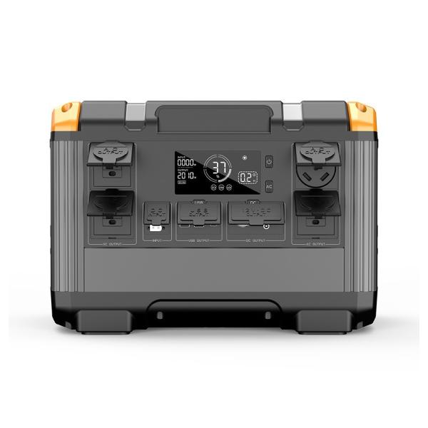 Quality 2400W Outdoor Battery Power Supply Portable Outdoor Emergency Power Supply for sale