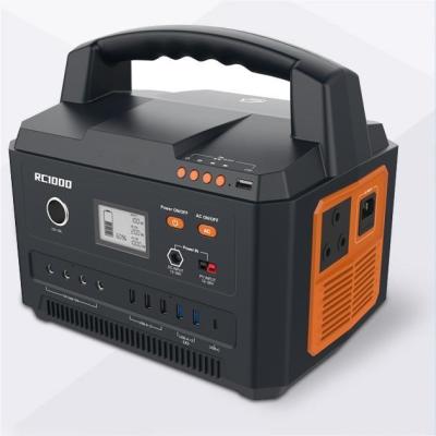 China Lithium Ion Battery Portable Emergency Power Station 999Wh 1000W for sale
