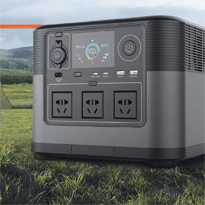 China 999Wh Draagbare camping stroomvoorziening 1000W AC Uitgang 290mmx202mmx202mm Te koop