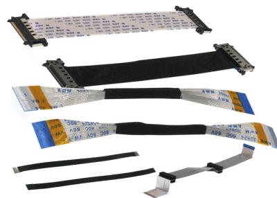 China Explosion Proof ZIF 36 AWG 80mm Flat Flex Cable for sale