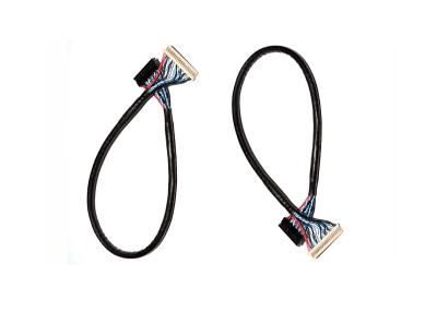 China UL1571 28 AWG 30 Pins DF14-20P LVDS LCD Cable for sale