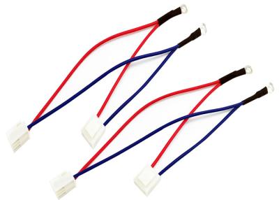 China O Ring 4 Pins 22 AWG 300mm Custom Wiring Harness for sale
