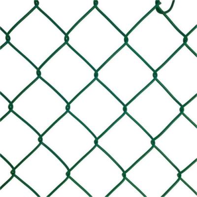 China 50mmx50mm Vinyl Coated Steel Chain Link Fence Diamant 8 voet Makkelijk te installeren Te koop