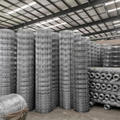 China Festknoten Stahl Schafnetz Drahtzaun Landwirtschaft Drahtzaun 1,8-2,8 m zu verkaufen