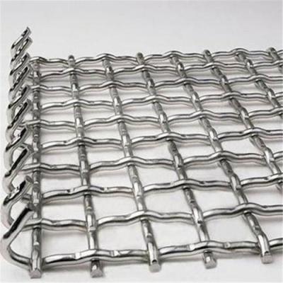 China Hot Dipped Galvanized Crimped Wire Mesh Heavy Duty Grid  20 Gauge for sale