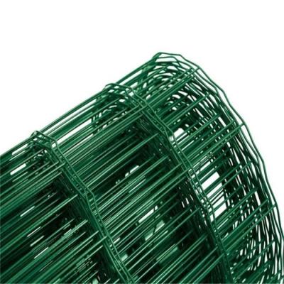 China 1.83m X 25m Verde holandés Euro Wire Mesh Valla de revestimiento de PVC Resistencia a la corrosión en venta