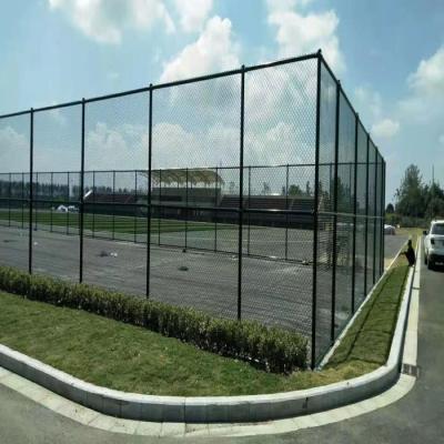 China 8ft Hot Dipped Galvanized PVC Chain Link Fence Rockfall Protection Cyclone Mesh for sale