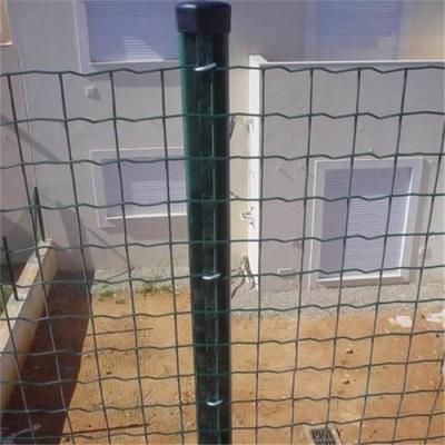 China OEM Plastic Coated Galvanized Euro Wire Mesh Fence 10m 25m 30m Length for sale