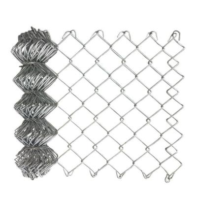 China 50x50mm Hot Dipped Galvanized Chain Link Fence Fabric Cyclone Wire Netting for sale