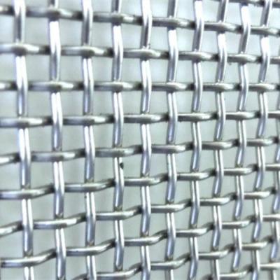 China Heavy Duty 3x3mm Woven Galvanized Crimped Wire Mesh For Mining Screens for sale