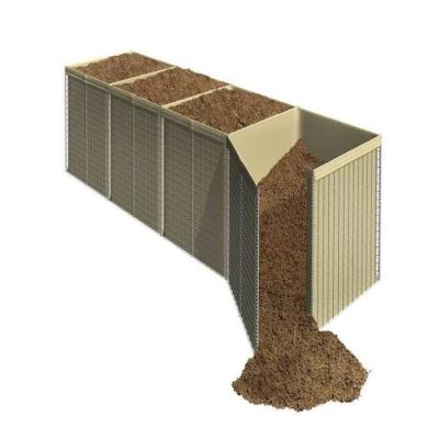 China 300g Geotextile Military Sand Wall Hesco Barrier Welded hesco bastion mil 1 for sale