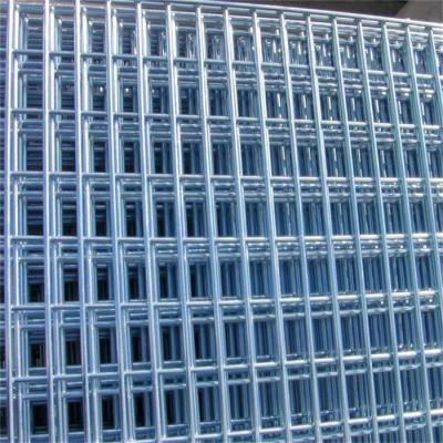 Cina 2x2 pannelli di rete di filo di plastica rivestiti 6mm rete di filo di ferro saldato foro quadrato in vendita