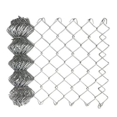 China 100ft 8ft 8 Foot 6 Foot Galvanized Chain Link Fence Cyclone Wire Mesh Roll 50ft for sale