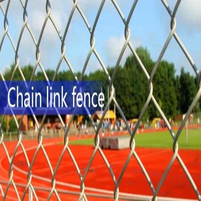 China 10 gauge 8ft Hot Dip Galvanized Chain Link Zaun für Schutznetze zu verkaufen