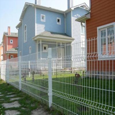 China Anti Climbing Galvanized 3d Curved Fence For Residential Area Fence Panels for sale
