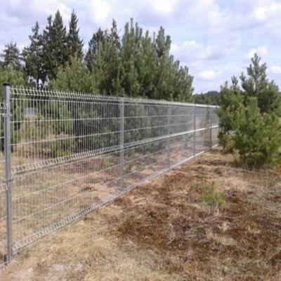 Chine 4 pieds de fil de fer galvanisé 3d clôture incurvée pour les bornes de péage à vendre