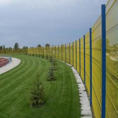 Cina 6ft 50mmx200mm Hot Dip Galvanized 3d Curved Fence per il muro di confine in vendita