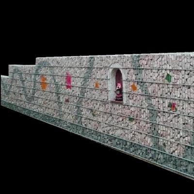 중국 강변 수리 벽에 대용으로 3mx1mx1m 가비온 박스 가이드 맷 판매용