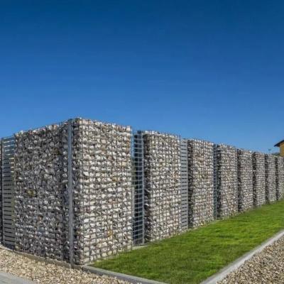 China 2mm Corrosion Resistance Gabion Box Wire Mesh Retaining Wall Welded for sale
