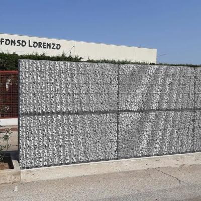 China Muralha de retenção Banco do rio Caixa de gabião soldada Caixas de gabião de pedra 0,5mx0,5mx0,5m à venda