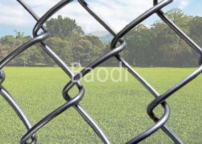 China Hot Dip Galvanized Chain Link Mesh Fence Firm Structure For Residential Fencing for sale