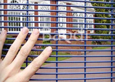 China Mild Steel Welded Anti Climb Mesh Fence Metal Square Post For Factory Machine Guards for sale