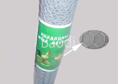 China Corrosion Resistant Hexagonal Wire Mesh , Chicken Wire Garden Fence With Hexagonal Hole for sale