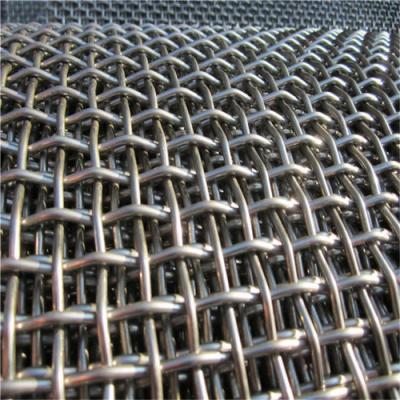 China Manganese Crimped Crusher Vibrating Wire Screen Mesh For Stone Quarry for sale