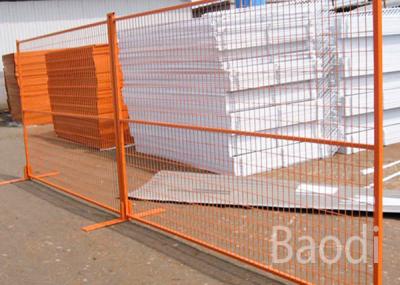 China Vinyl Coated Welded Wire Temporary Mesh Fencing Easily Installed For Construction for sale