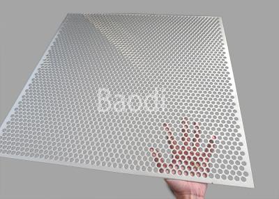China Safety And Security Cold Rolled Perforated Steel Sheet With Staggered Holes for sale