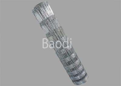 China Hot Dipped Galvanized Hinge Joint Woven Field Fence Rectangular Grid for sale