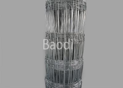China Galvanized Wire Fence For Livestock Fencing Easily Installation , Woven Wire Fence for sale