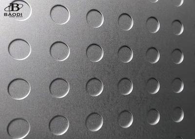 China Carbon Steel Decorative Round Hole Pattern Perforated Metal Mesh for sale