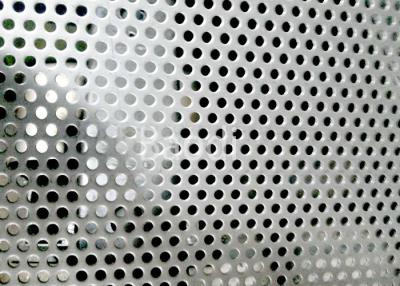 China 304l 316l Perforated Stainless Steel Mesh Round 0.8mm Hole for sale