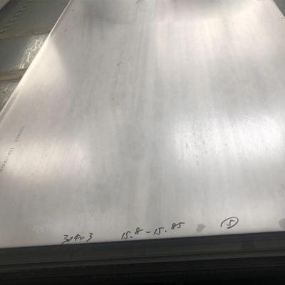 China final de acero inoxidable 2B de la placa de acero 304 resistentes a la corrosión de 700mm-2000m m en venta