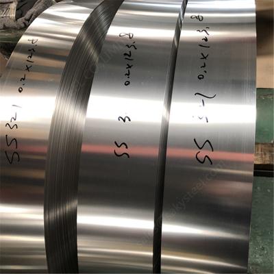 China BA Surface Stainless Steel Metal Strip SS304 Mill Edge For Fabrication for sale