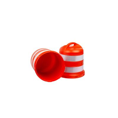 China Reflective Traffic Drum Construction Safety Barrels for sale