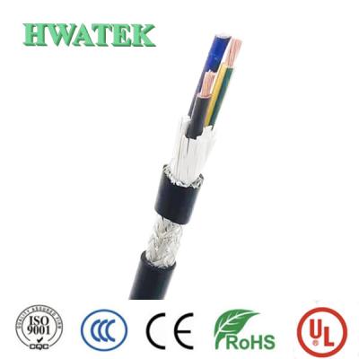 China UL20276 15 X 2 X 28 AWG + ADB PVC Cable Black According To DIN47100 for sale