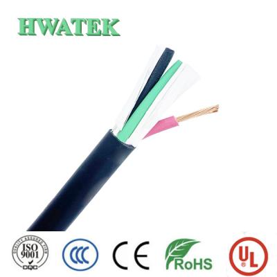 China Escudo trenzado de cobre desnudo 600V de UL2586 2 x 7 cable al aire libre de la chaqueta de PVC del cable de transmisión del AWG en venta
