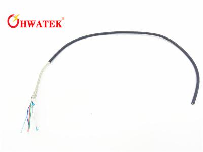 China Stranded 4 Core Servo Motor Extension Cable Double Shielded Cable Low Capacitance for sale