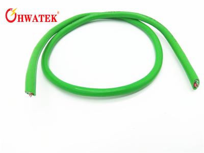 China Resistencia de aceite múltiple defendida cable coloreada de la base de la energía del motor de viento del PVC UL2586 en venta