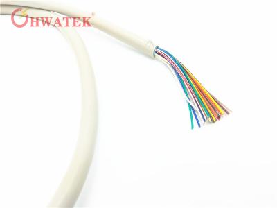 China Cable multi de cobre estañado/desnudo del conductor, cable eléctrico flexible UL2586 del PVC en venta