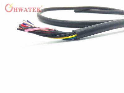 China Cable de transmisión flexible del alambre trenzado de la chaqueta de PUR UL20317 con el aceite de 2 - 8 conductores resistente en venta