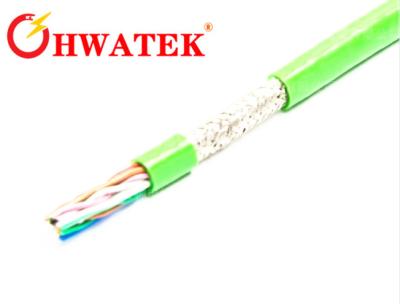 China Braided Flexible Cable TPE Insulation For Connecting Servo Controller And Motor for sale