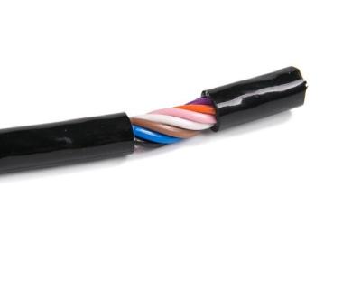 China TPEE Insulation Flexible Single Core Screened Cable With Abrasion For Drag Chain for sale